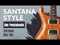 🔥 Santana Style Backing Track in G Minor (Gm) | Latin Rock Guitar Jam – Oye Como Va