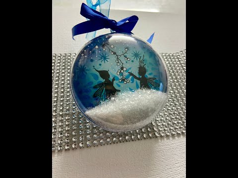 Rory and Darcy in a bauble with #Lavinia stamps