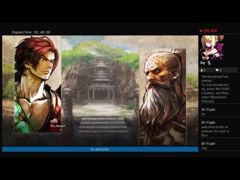 Live PS4 Broadcast [Soul Calibur VI] Story: Soul Chronicle (Mitsurugi, Taki, Kilik, Maxi, Xianghua)