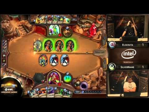 Semifinals ESL Hearthstone | Legendary Series 2016 | Katowice  SilverName vs  Elscouta
