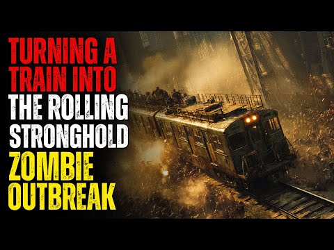 ZOMBIE OUTBREAK SURVIVAL: Turning a TRAIN into the Ultimate Rolling Stronghold