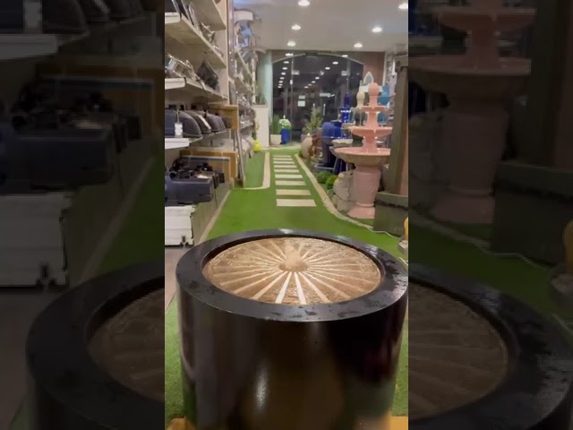 نافورة مميزة باضاءة