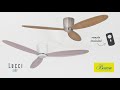 Lucci air - Ceiling fan AIRFUSION RADAR + remote control
