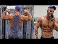 Chest day - physique update with posing - road to 250lbs!