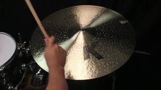 Video thumbnail for Zildjian 22" K Custom Dark Ride by The Drum Shop - Portland, Maine