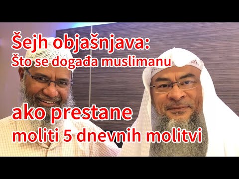 Šejh objašnjava - Što se događa muslimanu ako prestane moliti 5 dnevnih molitvi | Pax Vobiscum