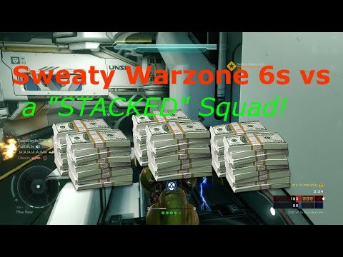 Sweaty Warzone 6s - Matchmoding a "Stacked" Squad(Nas)!
