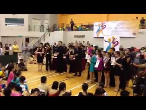 2013 National Dancesport Championship Prize presentation