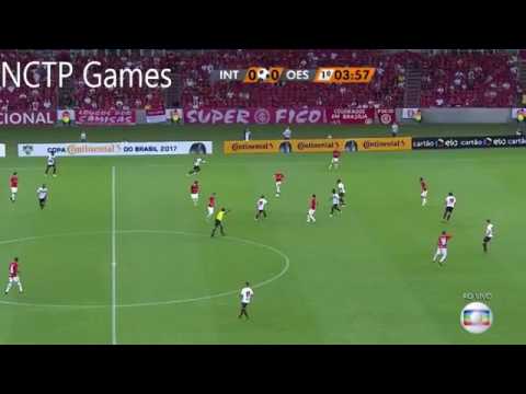 Gols - internacional 4x1 Oeste - Copa do Brasil 2017 - RBS TV