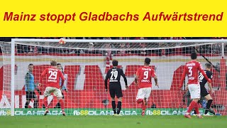 Mainz stoppt Gladbachs Aufwärtstrend