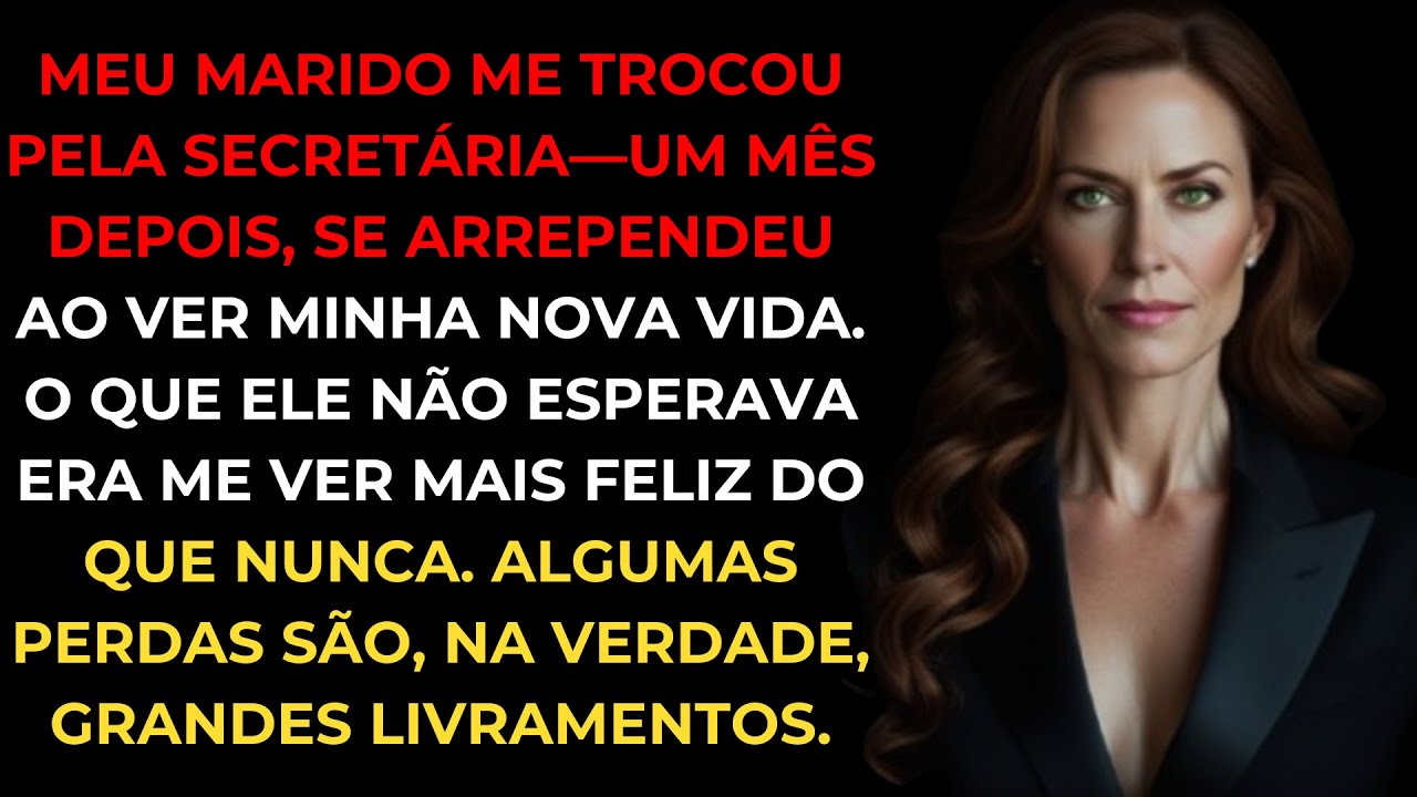 O marido me trocou pela secretária - um mês depois, ele se arrependeu quando viu minha nova vida
