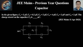Download lagu In the given figure, C1 = 2 µF, C2 = 0.2 µF, C3 = 2 µF, C4 = 4 µF, C5 = 2 µF and C6 = 2 µF. The c... mp3