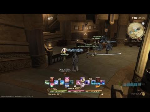 FINAL FANTASY XIV StormBlood - A Dignified Visitor Samurai Job quest