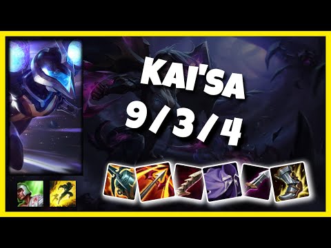 Kai'Sa vs Jhin KRAKEN SLAYER EU Challenger BOT (9/3/4) - v10.24