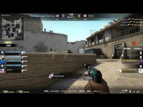 CLG hazed pistol ACE vs. SKDC @ ESL ESEA Pro League