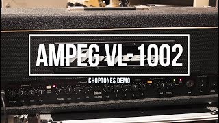 Video thumbnail for Ampeg VL1002 | Playthrough Demo (Lee Jackson) by ChoptonesOfficial