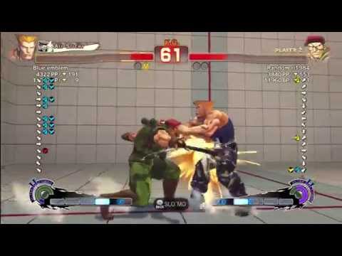 Ace Erin (Guile) vs Random ri1984 (Rolento)