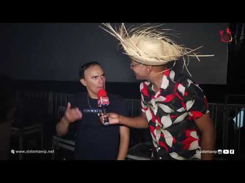 Cantor Diran Lelles Sendo Entrevistado Após Show Em Sítio Do Quinto-Bahia 