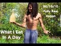 What I Eat In A Day | 80/10/10 Raw Vegan Diet 
