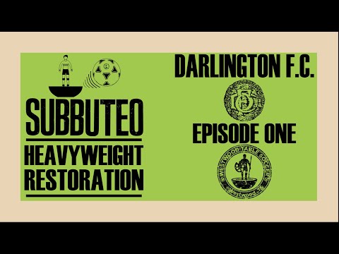 immagine di anteprima del video: Subbuteo Heavyweight Team Restoration Darlington FC