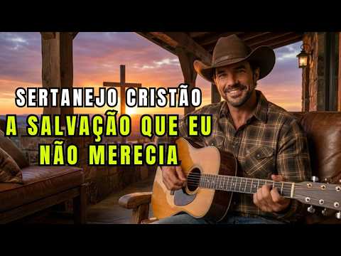 A SALVAÇÃO QUE EU NÃO MERECIA -  Hino Sertanejo Cristão  [ O Preço Da Nossa Paz Foi Sua Vida ]