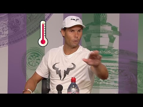 Reporteros Testeando la Paciencia de Rafa Nadal durante 10 Minutos