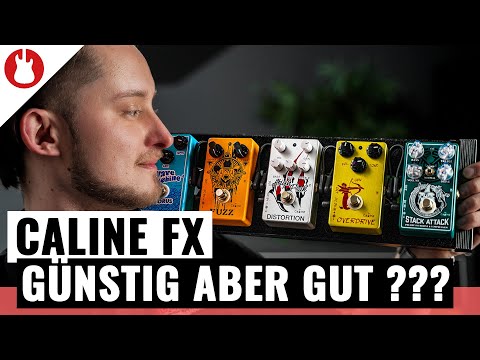 Günstige Gitarren-Effekte können klingen? Caline Git-FX Review I MUSIC STORE