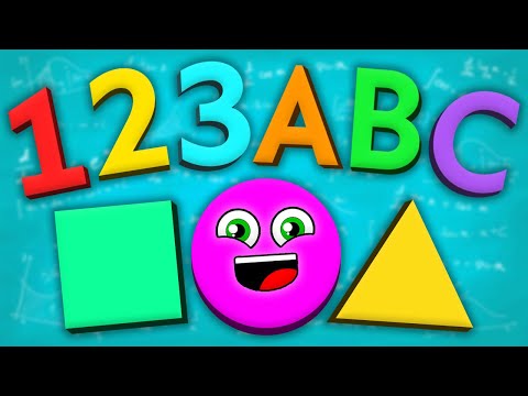 Numbers, Letters, Colors & Shapes! | Early Education Compilation