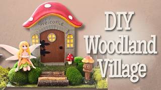 Dollar Tree Fairy Door Transformation | Whimsical Woodland Crafts