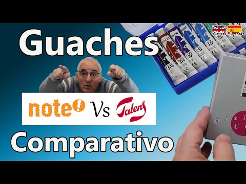 Continent Gouache yes or no? Note Vs Talens