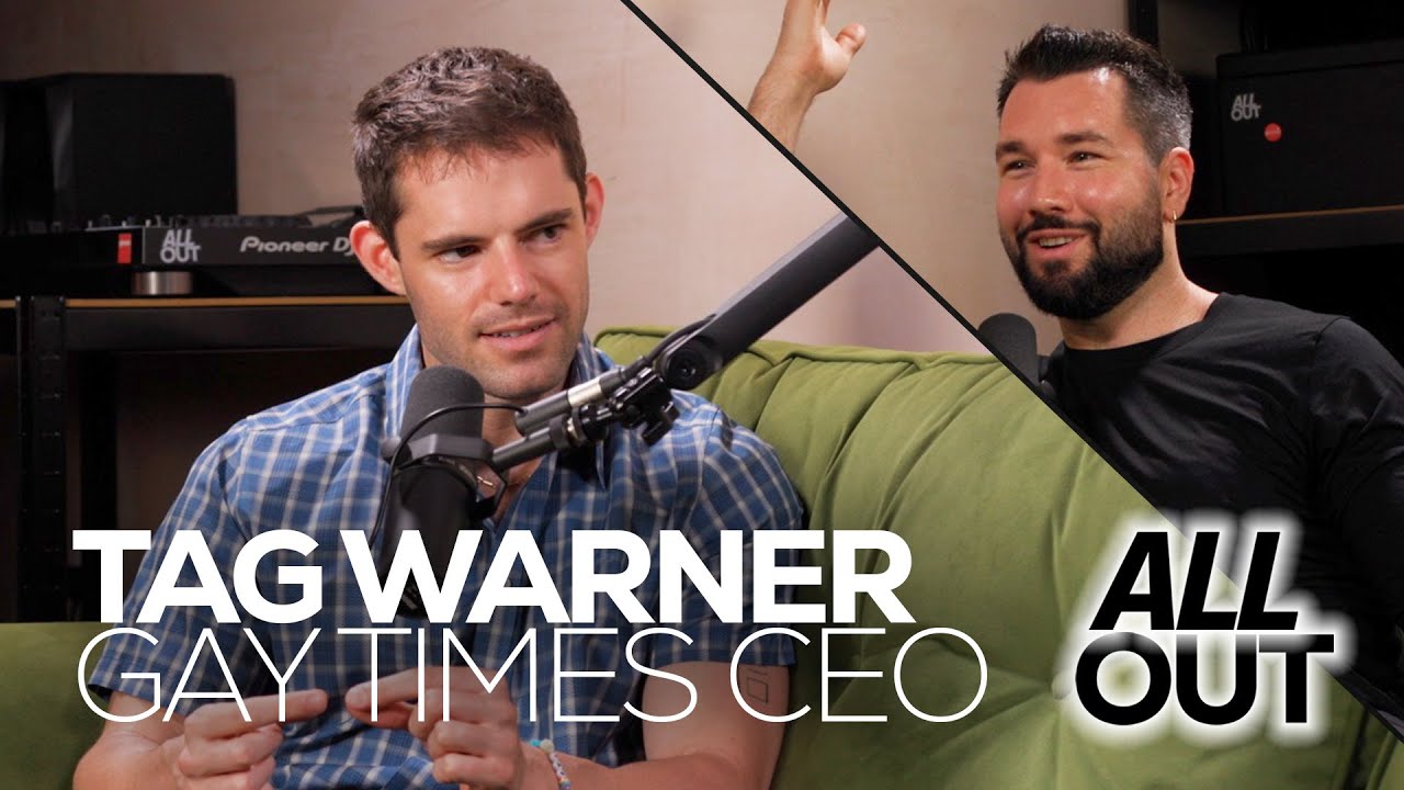 TAG WARNER: Becoming CEO of GAY TIMES at 24 ... - YouTube