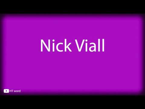 How to pronounce Nick Viall