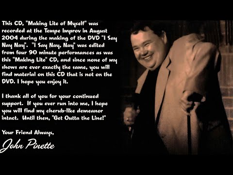 John Pinette MAKING LITE OF MYSELF (Audio) 2004