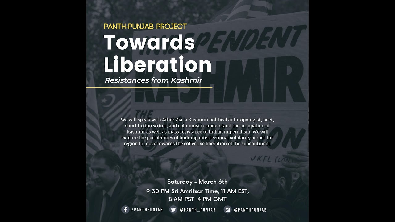 Towards Liberation: Resistances from Kashmir