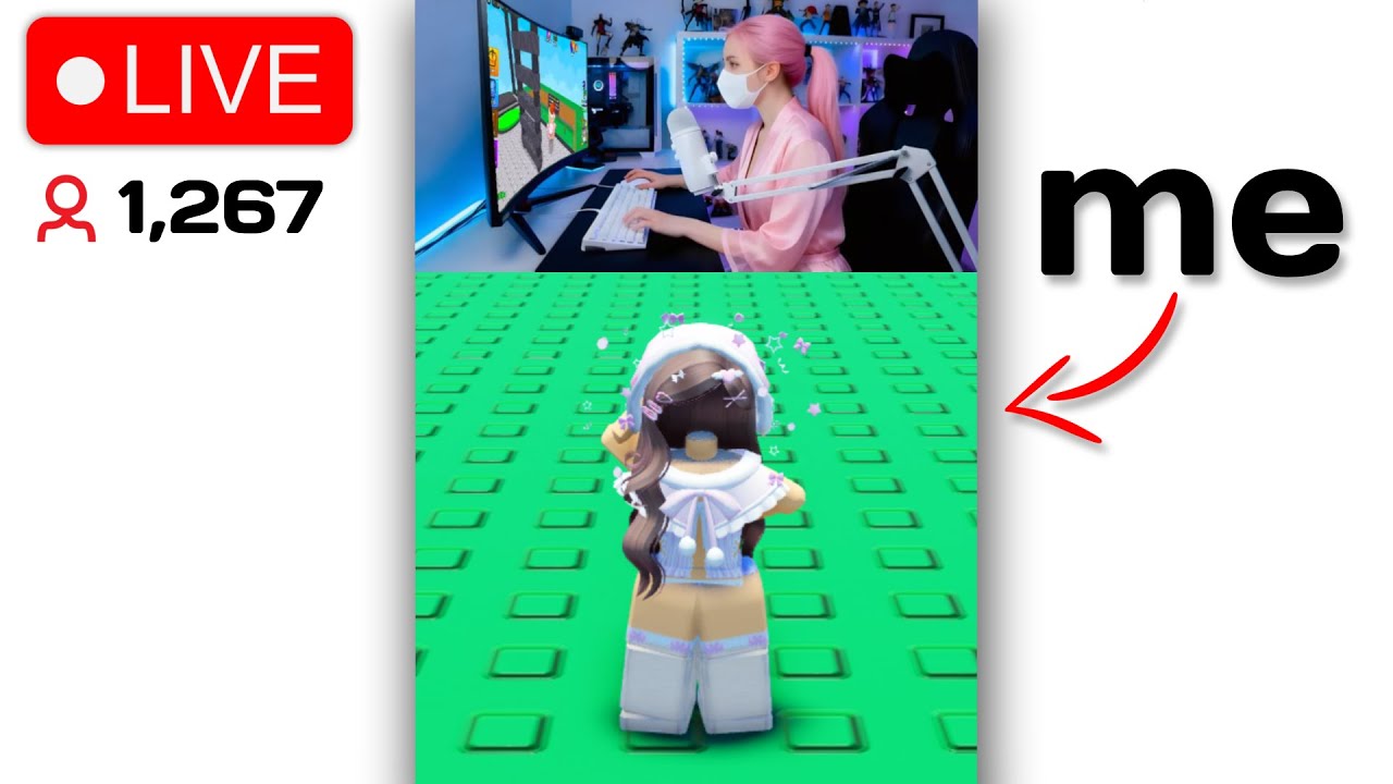 I Became a Roblox Brainrot Live Streamer