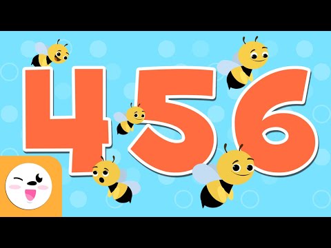 Numbers 4, 5 and 6 - Learn to Write and Count from 4 to 6 - Compilation