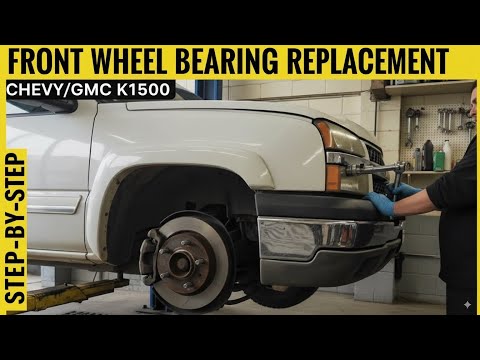How to Replace the Front Wheel Bearings on a 2000-06 Chevy K1500 Silverado Suburban GMC Sierra Yukon