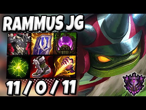 Rammus Jungle vs Viego [ Perfect KDA ] Lol Korea Master Patch 11.22 ✅