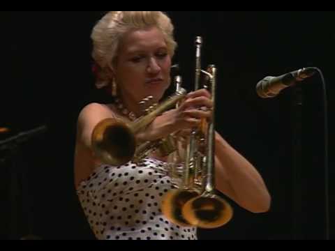 Happy New year!!!!!! Gunhild Carling plays three trumpets
