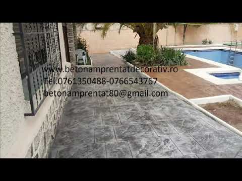Beton Amprentat Valea Bucurului - Alba Iulia Tel.0761350488 -0766543767