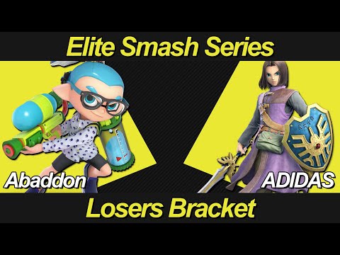 Smash Ultimate - Abaddon (Inkling) vs. ADIDAS (Hero) | Loser's Semifinals, ESS 34