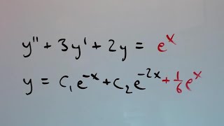 Differential Equations - Method of Undetermined Coefficients
