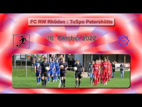 FC RW Rhüden : TuSpo Petershütte