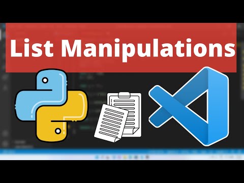Python List Operations List Manipulation In Python Beginner Coding
