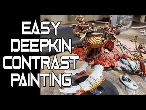 Contrast Painting Deepkin Part 3: Basing