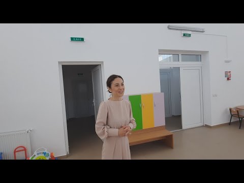 Monica Ceaușescu prezintă Grădinița Călărașii Vechi