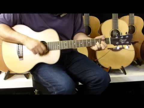 Ozark 3372 6 high strung acoustic guitar demo