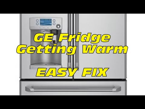 ✨ GE FRIDGE — NOT COOLING - Easy FIX ✨