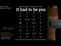 It Had To Be You (180 bpm) - Gypsy jazz Backing track / Jazz manouche