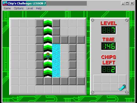 Chip's Challenge 1 Level 7 (Lesson 7) - 139 seconds